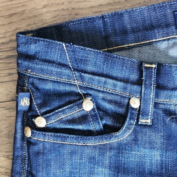 ROCK & Republic Kasandra Jeans Gold Stitching 27 - Picture 6 of 13